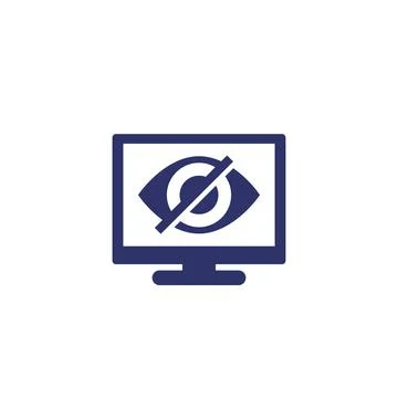Parental control, content access icon Stock Illustration