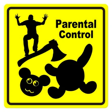 Parental Control Stock Illustration