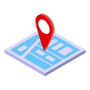 Parental control location icon isometric vector. Internet child Illustrazione stock
