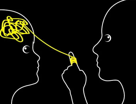 Parental Mind Control Stock Illustration