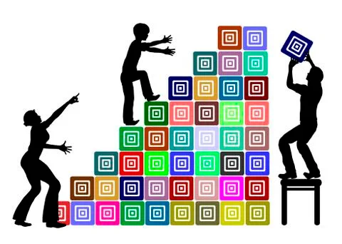 Parental Support in Education Stock-Illustration