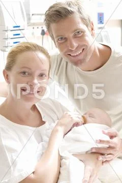 Parents And Newborn Baby
