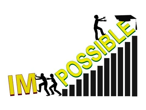 Parents make everything possible Illustrazione stock