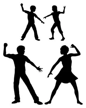 Parents as Role Models Stock Illustration