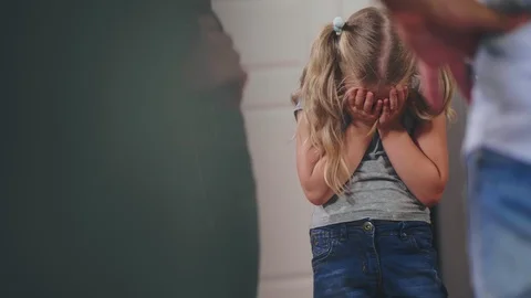 Parents scold the child Stock Footage 116330737