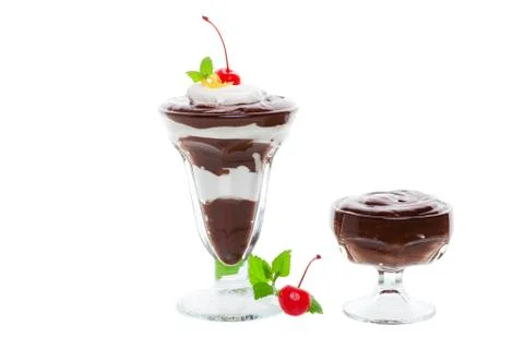 Parfait and pudding Stock Photos