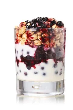 Parfait dessert Stock Photos