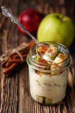 Parfait dessert Stock Photos