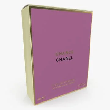 Parfum Box Chanel Chance Eau Parfum Vaporisateur ~ 3D Model #90996080