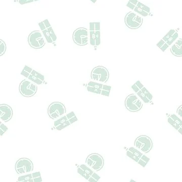 Parfum cosmetic glyph seamless pattern イラスト素材