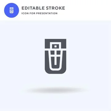 Parfum icon vector, filled flat sign, solid pictogram isolated on white, logo Stock Illustration