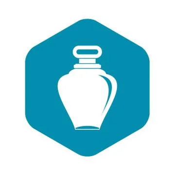 Parfume bottle icon, simple style 스톡 일러스트