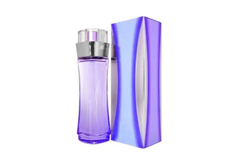 Parfume bottle isolated Foto stock