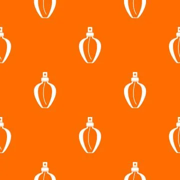 Parfume bottle pattern seamless Illustrazione stock