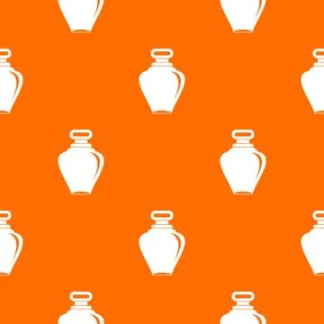 Parfume bottle pattern seamless Illustrazione stock