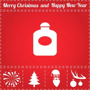 Parfume Icon Vector Stock Illustration