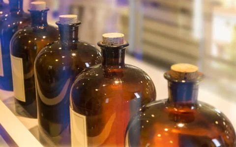 Parfume laboratory. Stock Photos