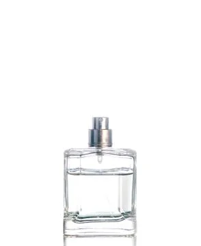 Parfume On White Stock Photos