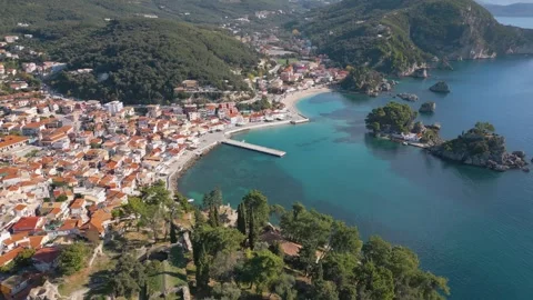 Parga, Greece Stock Footage 293707086