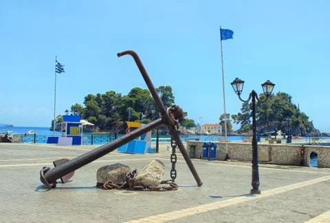 Parga, Greece Stockfoto's