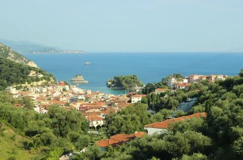 Parga, Greece Foto stock