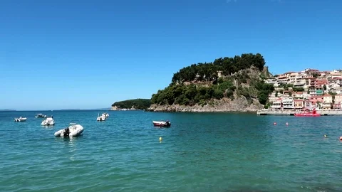 Parga village, Greece Stock Footage 112711095