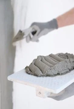 Parget on the wall Stock Photos