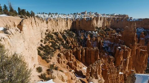 Paria View. Bryce Canyon in Winter. Utah, USA Stockbeeldmateriaal 127636867