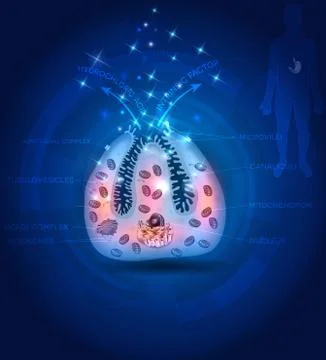 Parietal cell Stock-Illustration