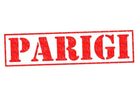 PARIGI Ilustração Stock