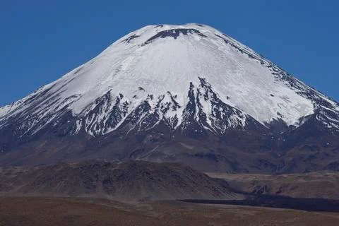 Parinacota Volcano Stock Photos