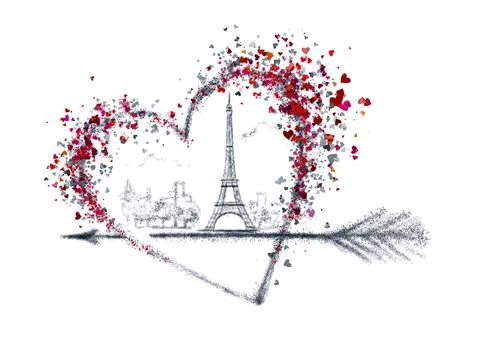 Paris-1 Stock-Illustration