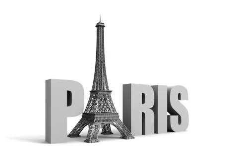 Paris 10 Stock Illustration