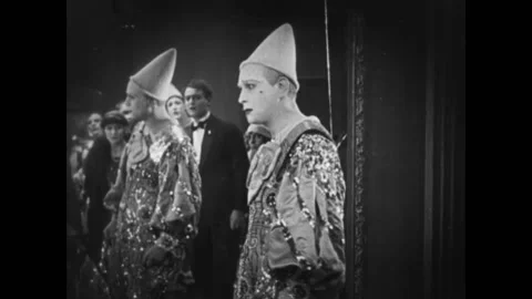 PARIS - 1926 - Joe leaves backstage in anger and frustration over the discovery Stock Footage 296411023
