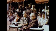 Paris 1960S: Diners Watch Pedestrians At Outdoor Café, Woman Plays With Hair, Stock Footage