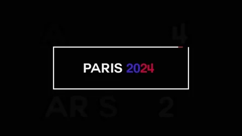 Paris 2024 In French Flag Colors Isolate Stock Video Pond5   Paris 2024 French Flag Colors Footage 162745808 Iconl 