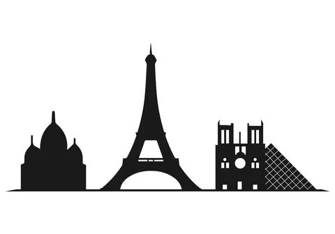 Paris 2024. Game in paris. Vector illustration Stock Illustration