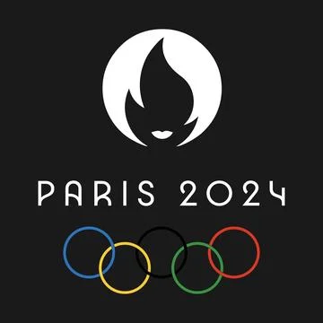 Paris 2024. Game in paris. Vector illustration Stock Illustration