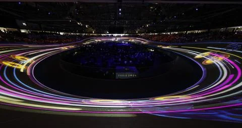 Paris 2024 Olympic Games - Track Cycling, Saint Quentin En Yvelines, France - 05 Stock-Fotos