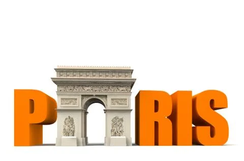 Paris 9 Stock Illustration