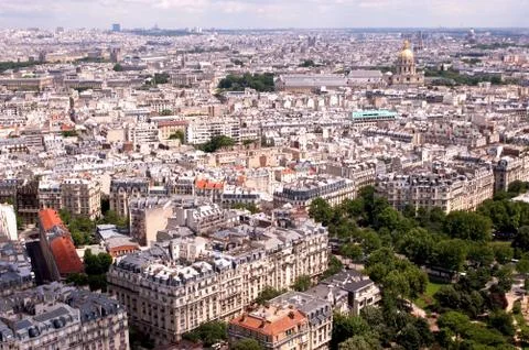 Paris from above Stock Photos