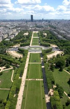 Paris from above Stock Photos