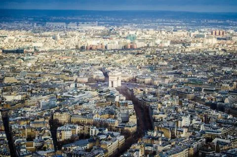 Paris from above Stock Photos