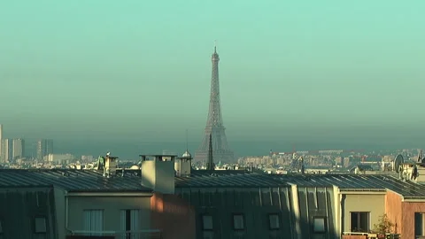 Paris - afternoon Stock-Footage 146350445