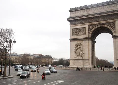 Paris - Arc de Triomphe Foto stock