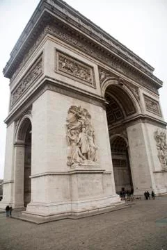 Paris - Arc de Triomphe Stock Photos