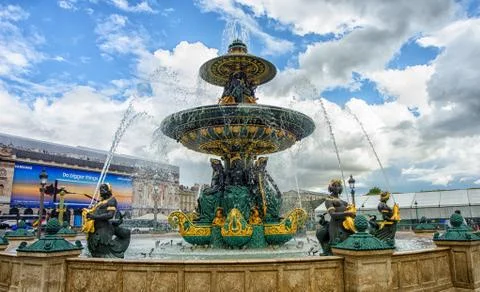 Paris in autumn Stock Photos