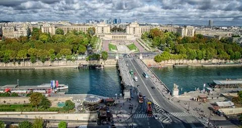 Paris in autumn Stock Photos