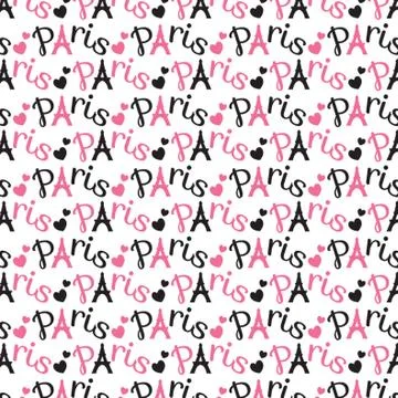 Paris Background Stock Illustration