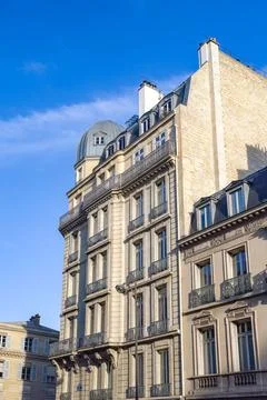 Paris, a beautiful building 스톡 사진